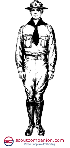 Scout leaders in Wood Badge Scout