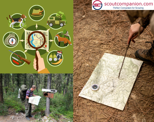 Identifying landmarks in compass navigation guide