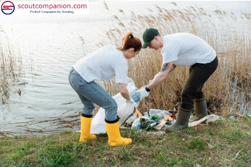 Conservation Projects for Scouts-Cleaning up rivers