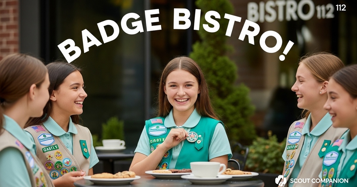 Read more about the article Girl Scouts whisk their way to a new badge at Bistro 112