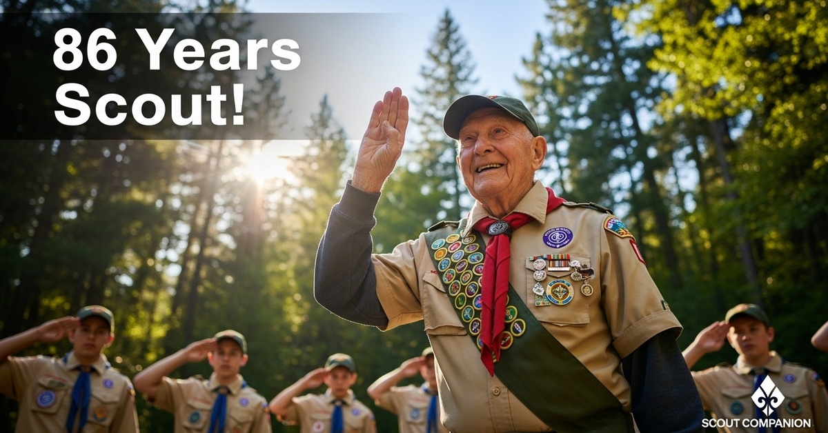 Read more about the article At 96 years young, and 86 years a scout, Pittsburgh man to be honored for a life of service – CBS News
