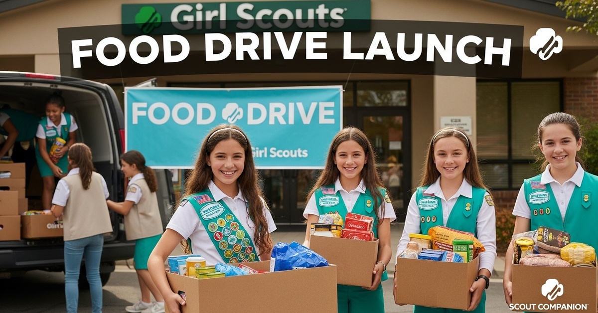 Read more about the article Girl Scouts Of Central, Western Mass. Launch Region-wide Food Drive – Patch