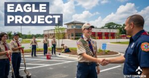 Read more about the article Sayreville Eagle Scout Project Revamps Morgan Firehouse Parking Lot – TAPinto